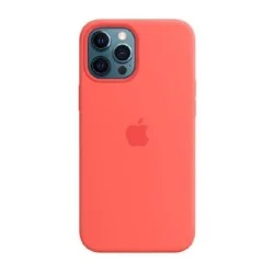 Case Iphone 12 Pro Max Magsafe Silicone Apple - Pink Citrus